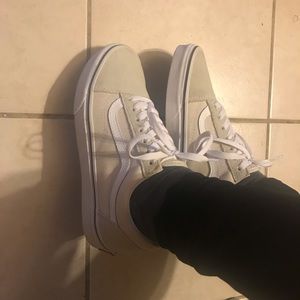 White/Marshmallow Vans Sneakers